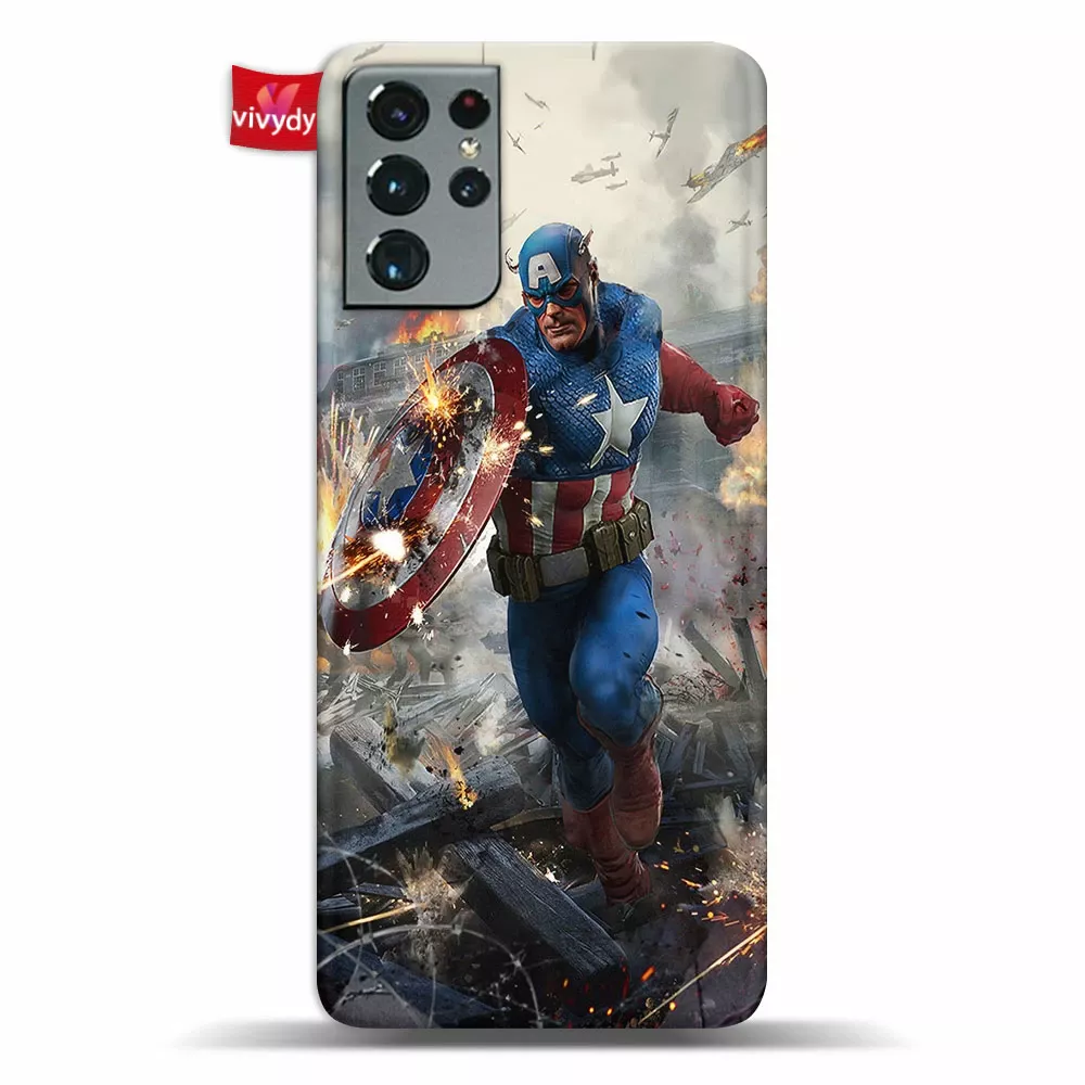 Captain America Phone Case Samsung