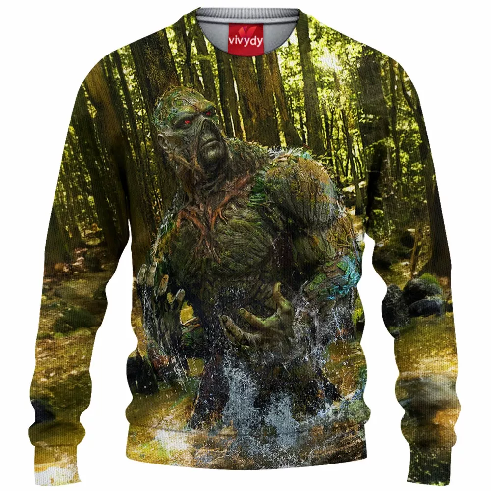 Swamp Thing Knitted Sweater