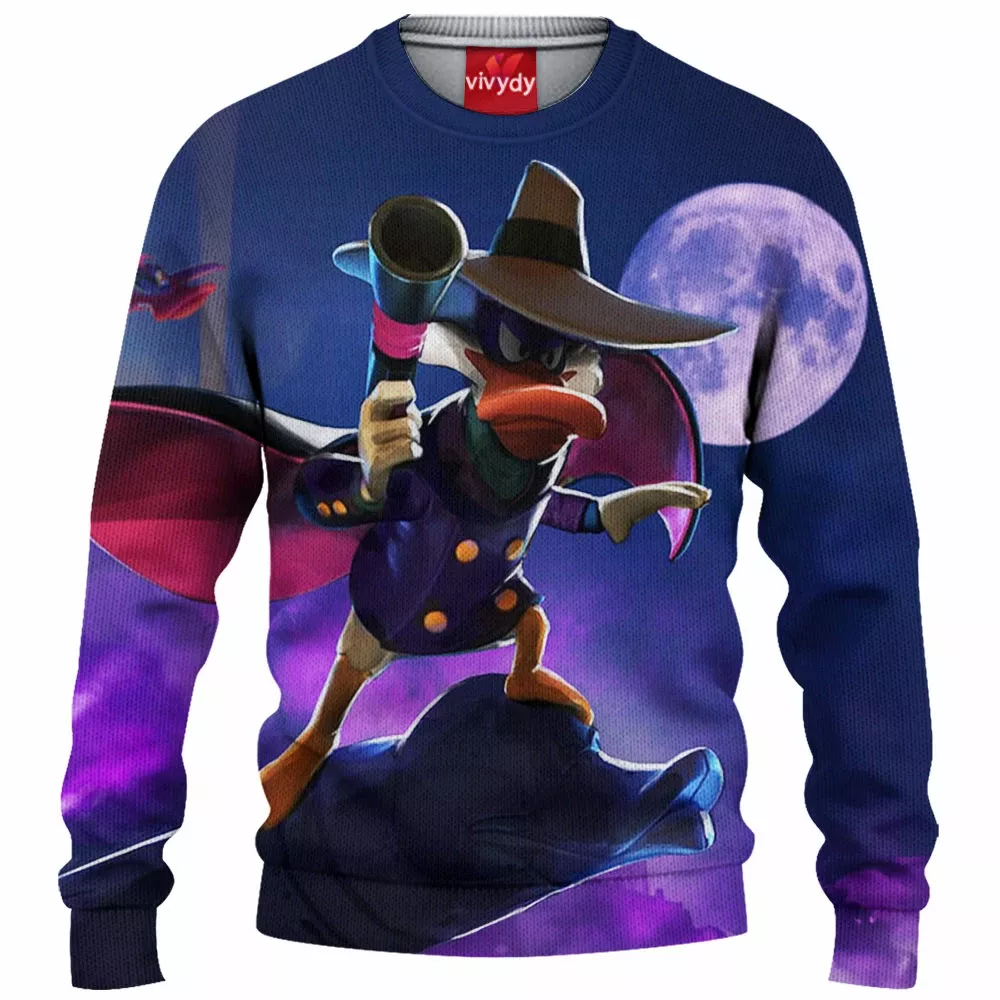 Darkwing Duck Knitted Sweater