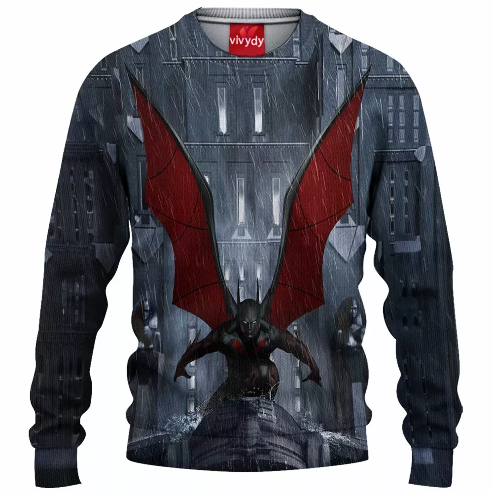 Batman Beyond Knitted Sweater