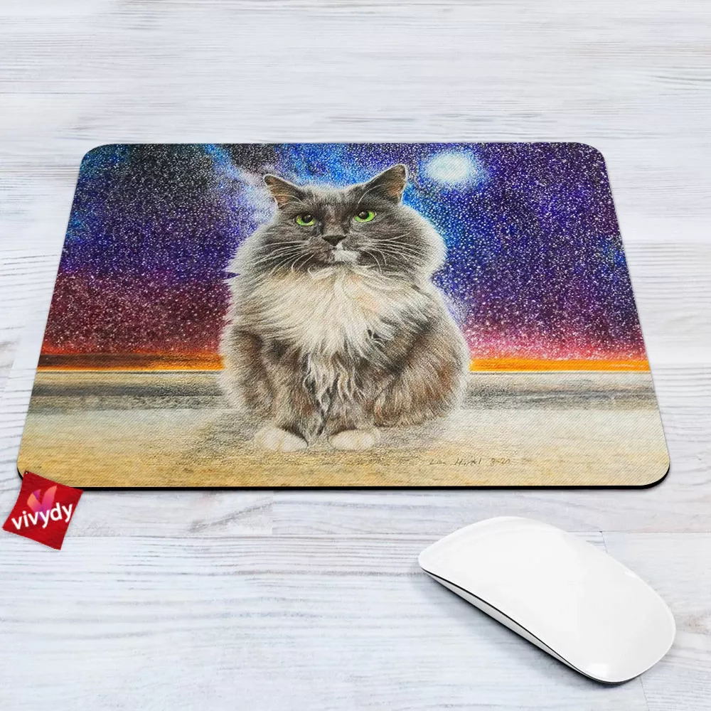 Cat,Meow Mouse Pad