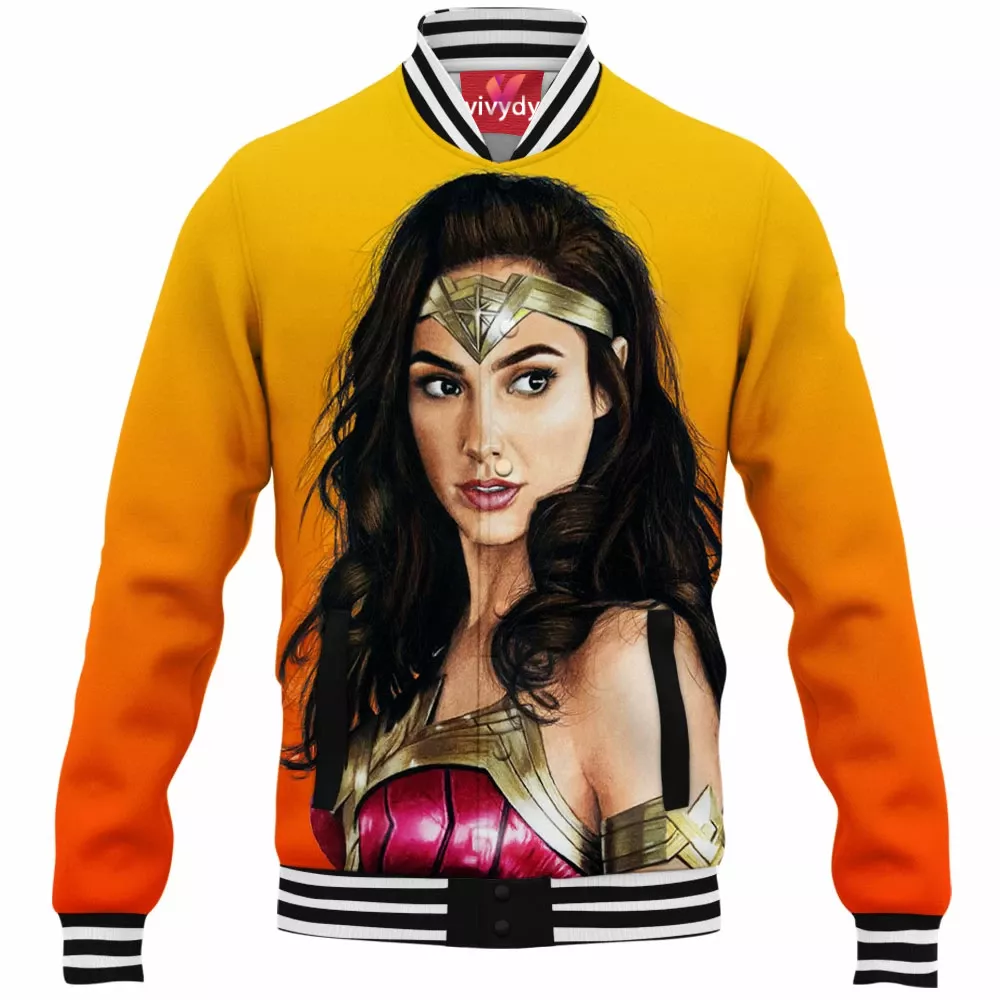 Wonder Woman Baseball Jacket