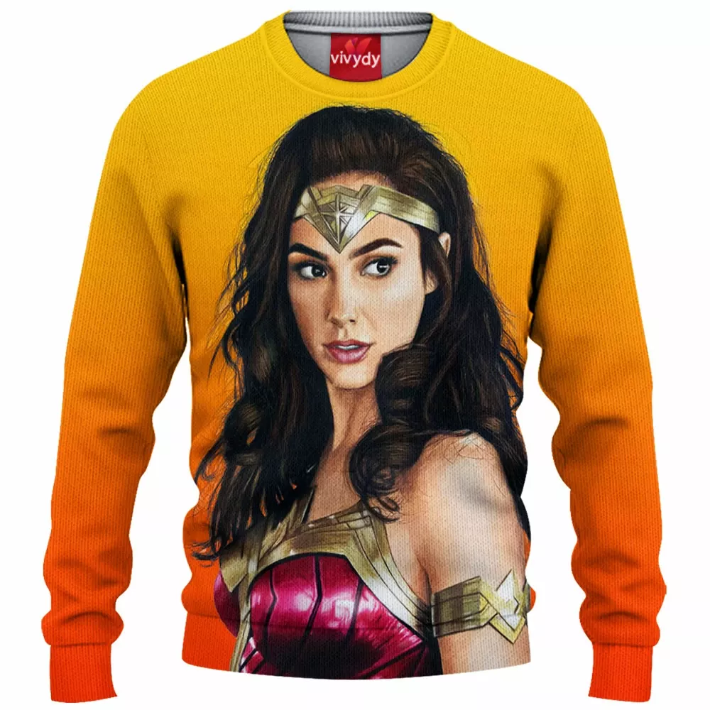 Wonder Woman Knitted Sweater