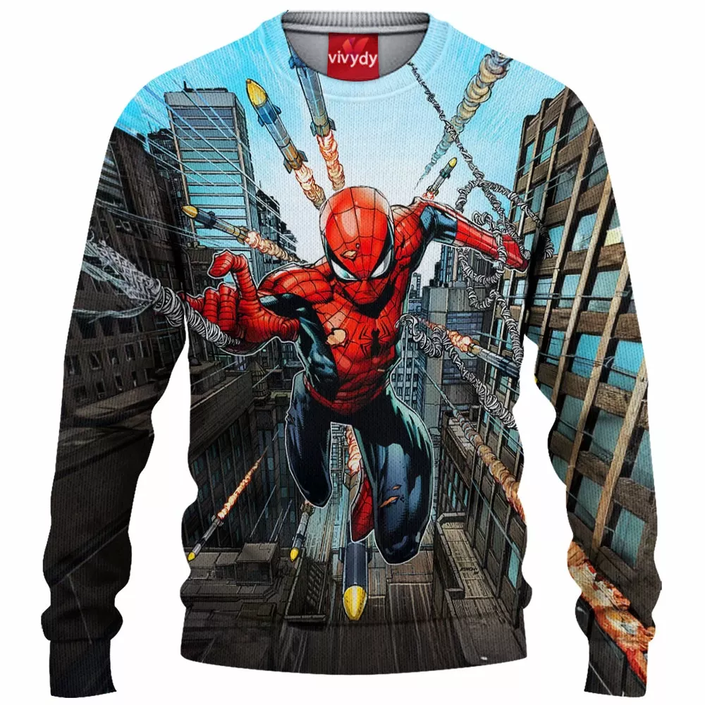 Spider-man Knitted Sweater