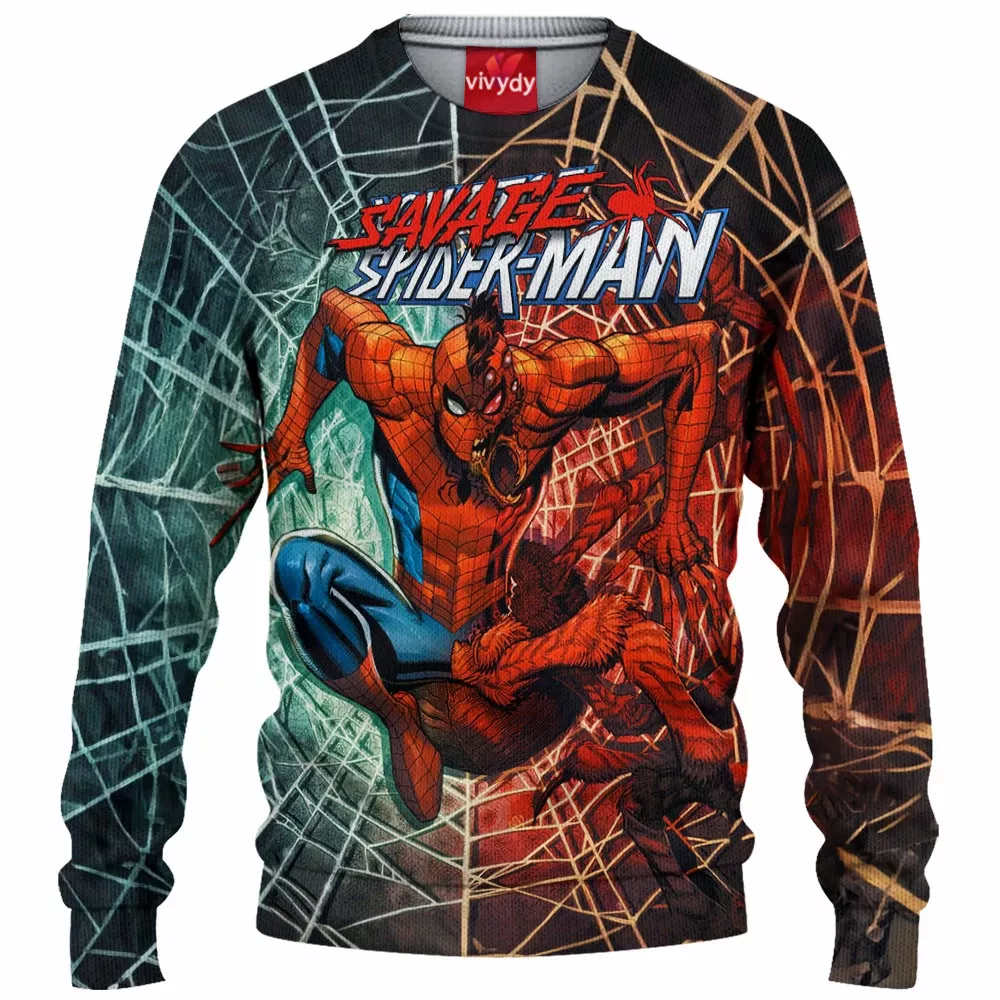 Spider-man Knitted Sweater