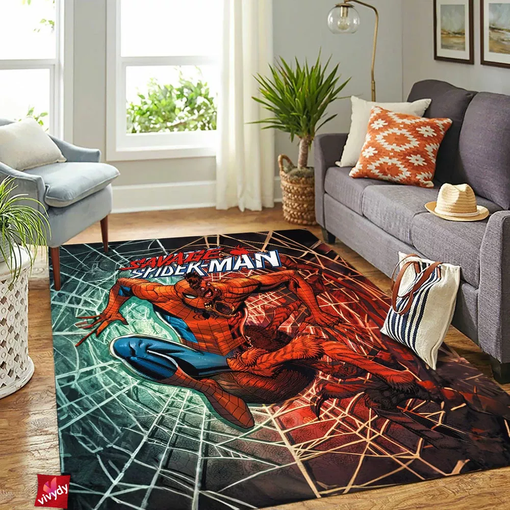 Spider-man Rectangle Rug