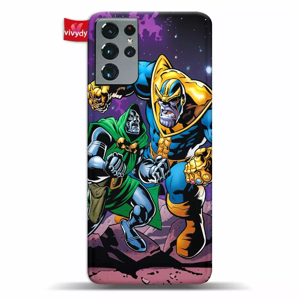 Doctor Doom vs Thanos Phone Case Samsung