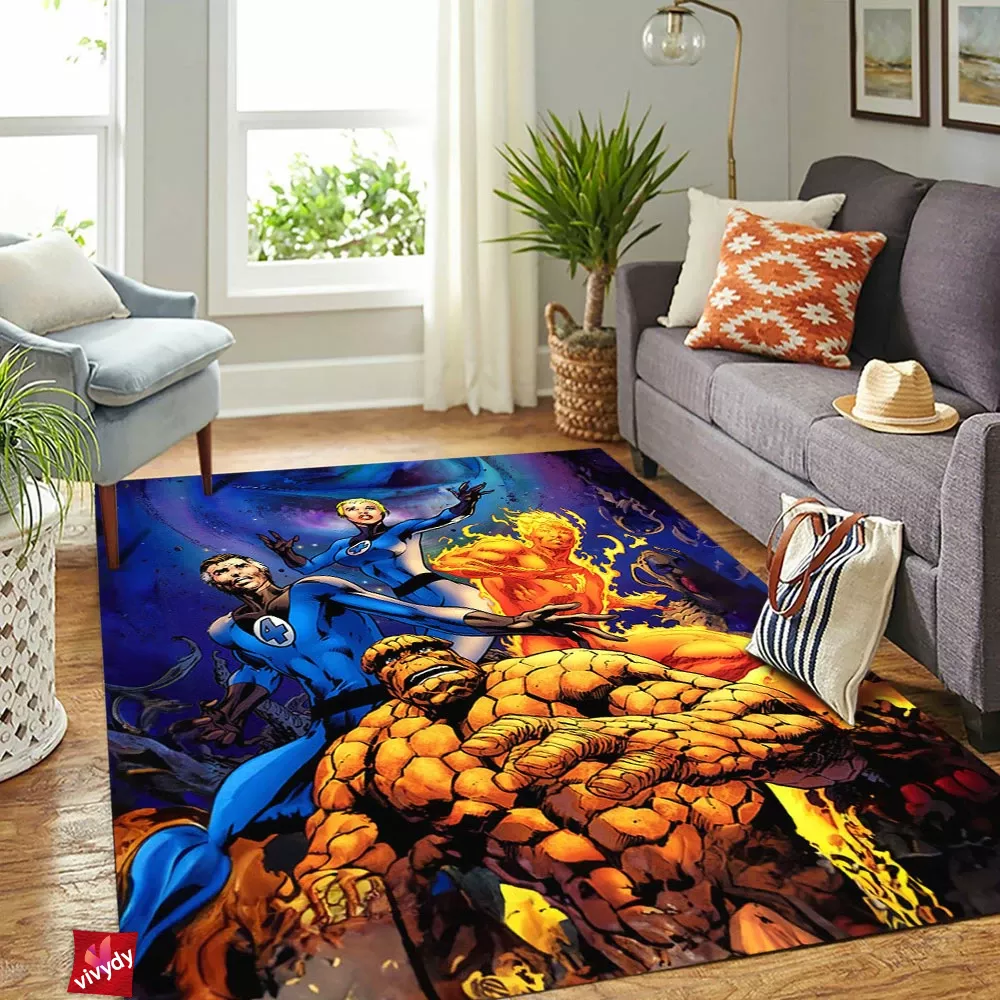 Fantastic Four Rectangle Rug