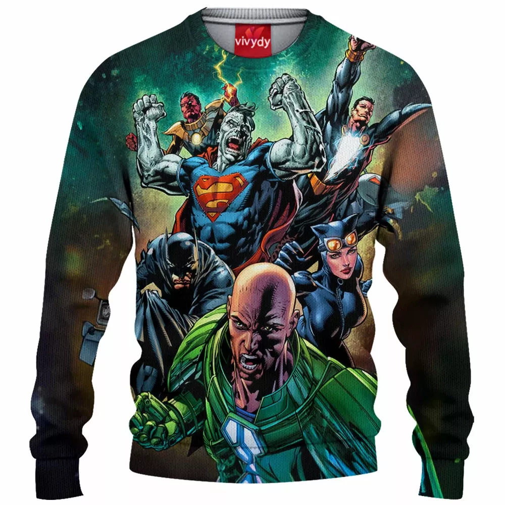 Comic Villains Knitted Sweater