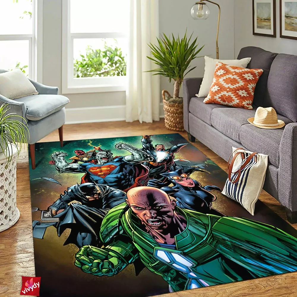 Comic Villains Rectangle Rug