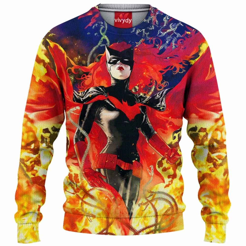 Batwoman Knitted Sweater