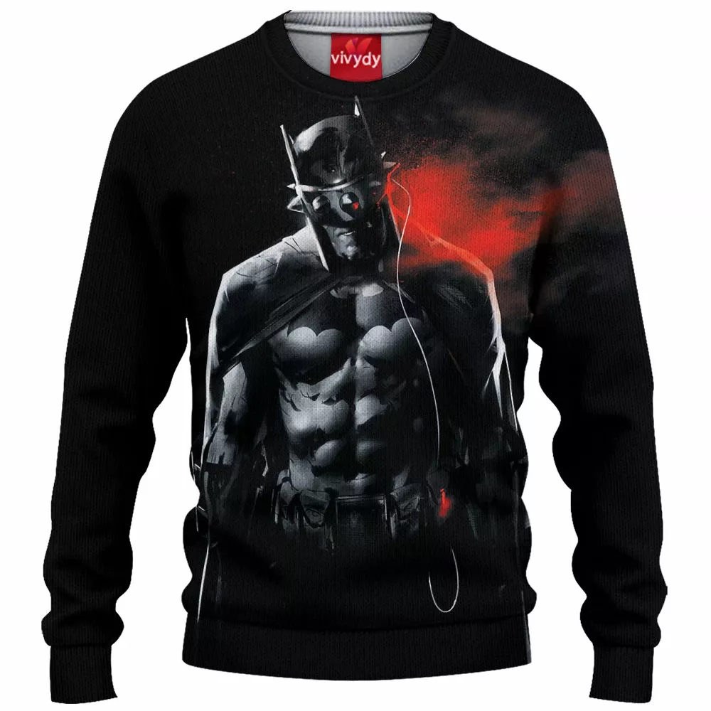 Batman Knitted Sweater