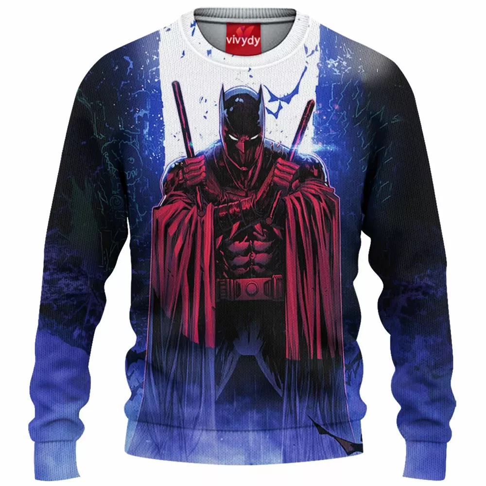 Batman Knitted Sweater