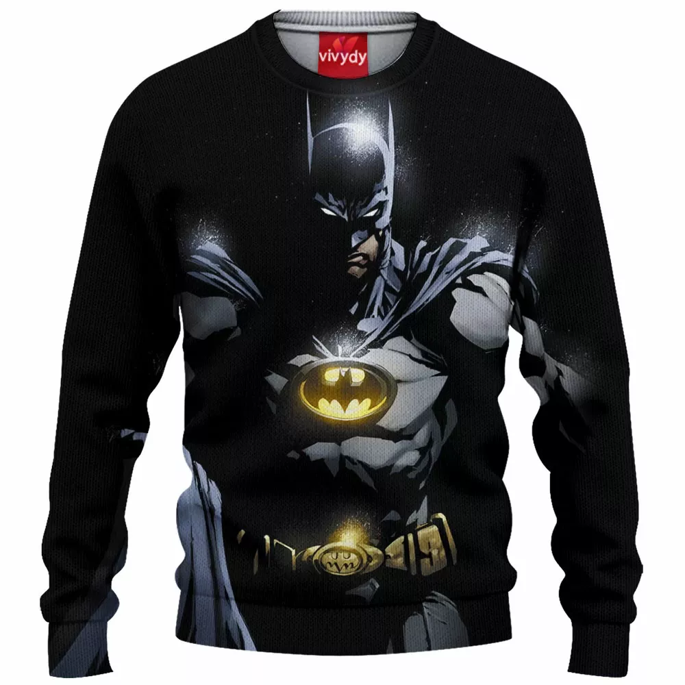 Batman Knitted Sweater