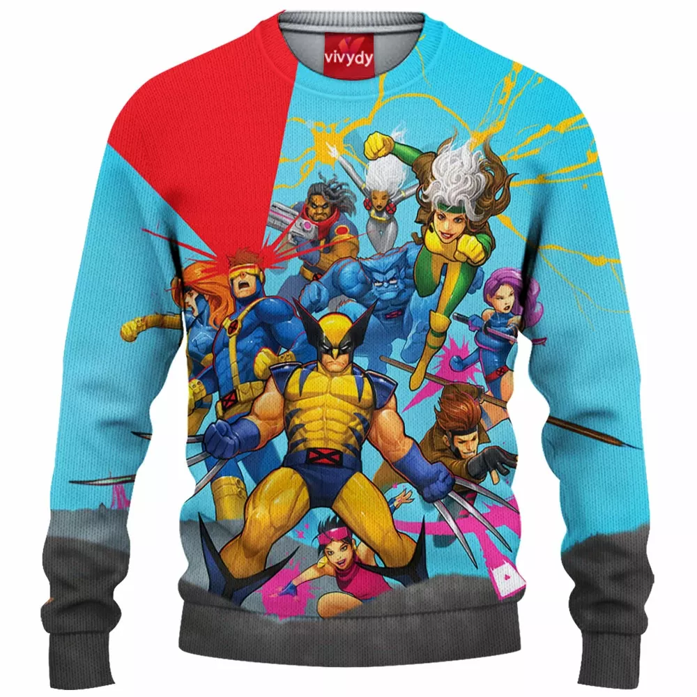 X-men Knitted Sweater