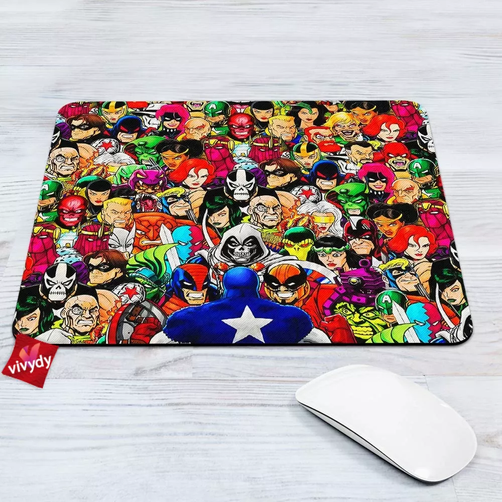 Captain America Mouse Pad