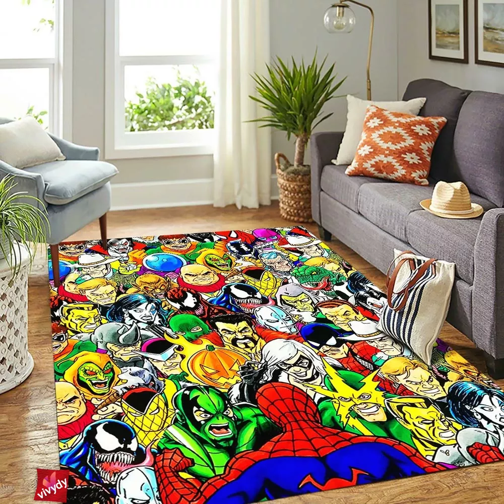 Spider-man Rectangle Rug