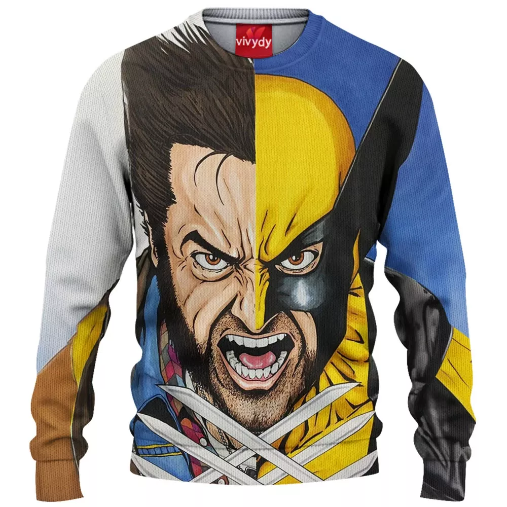 Logan Wolverine Knitted Sweater