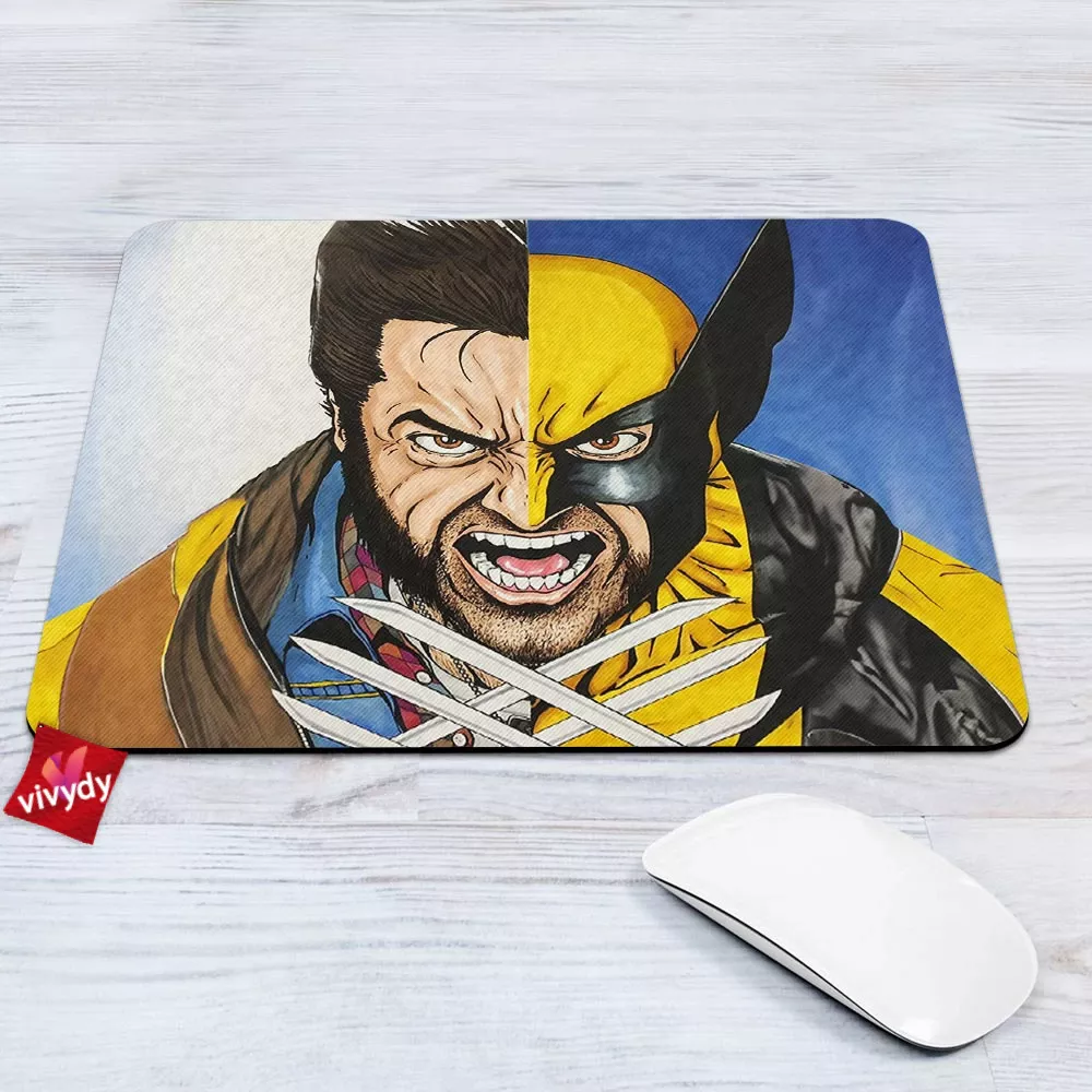 Logan Wolverine Mouse Pad