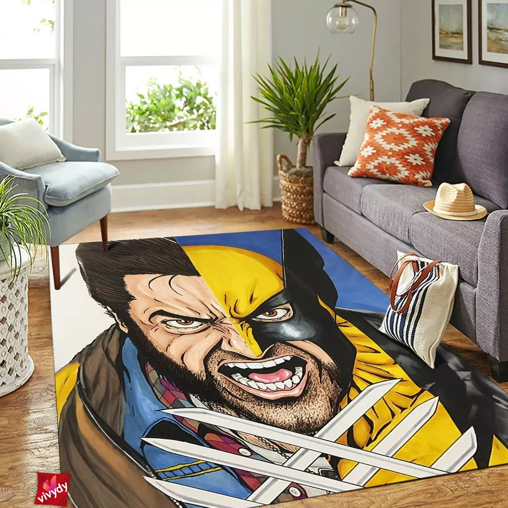 Logan Wolverine Rectangle Rug