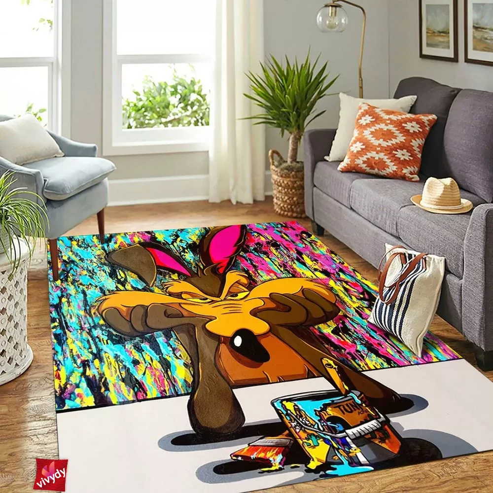 Wile E. Coyote Rectangle Rug