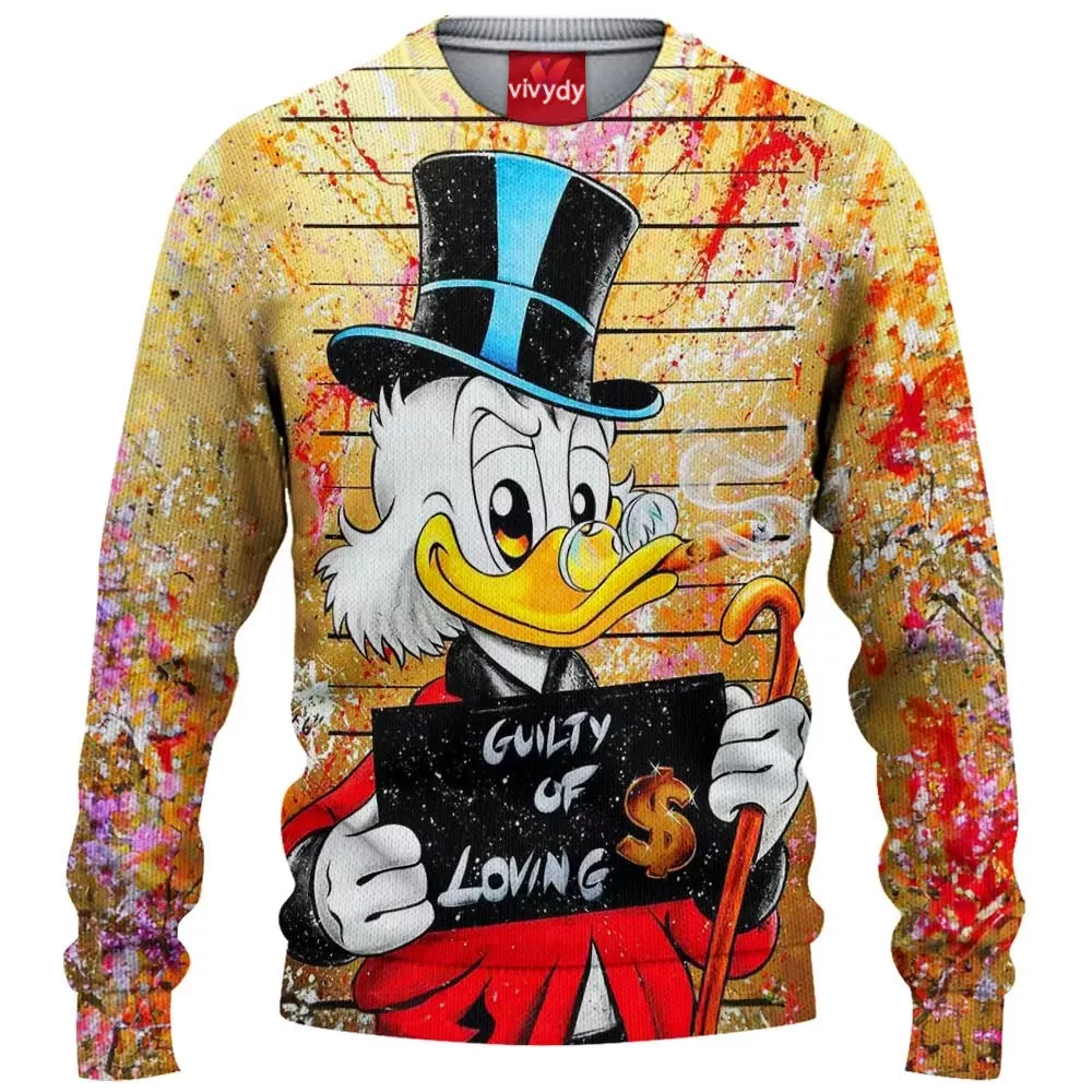 McDuck Scrooge Knitted Sweater