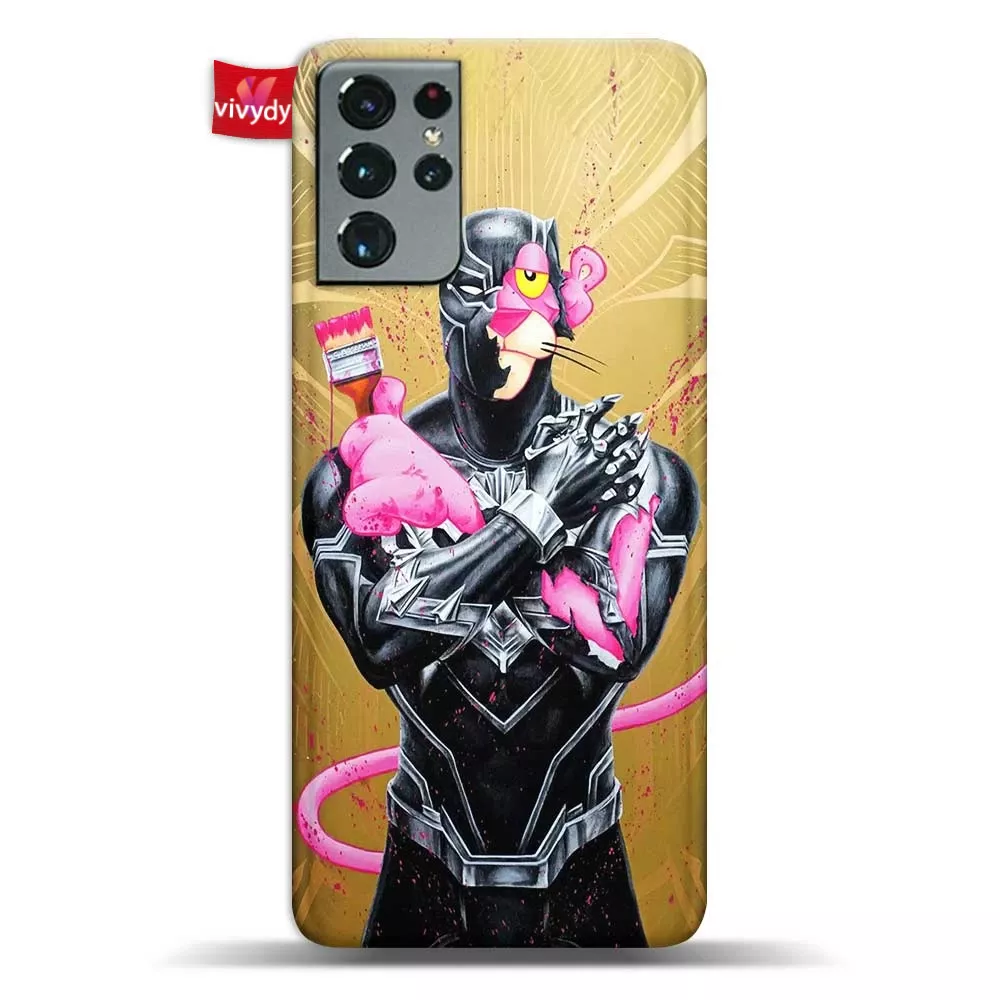 Pink Panther Black Panther Phone Case Samsung