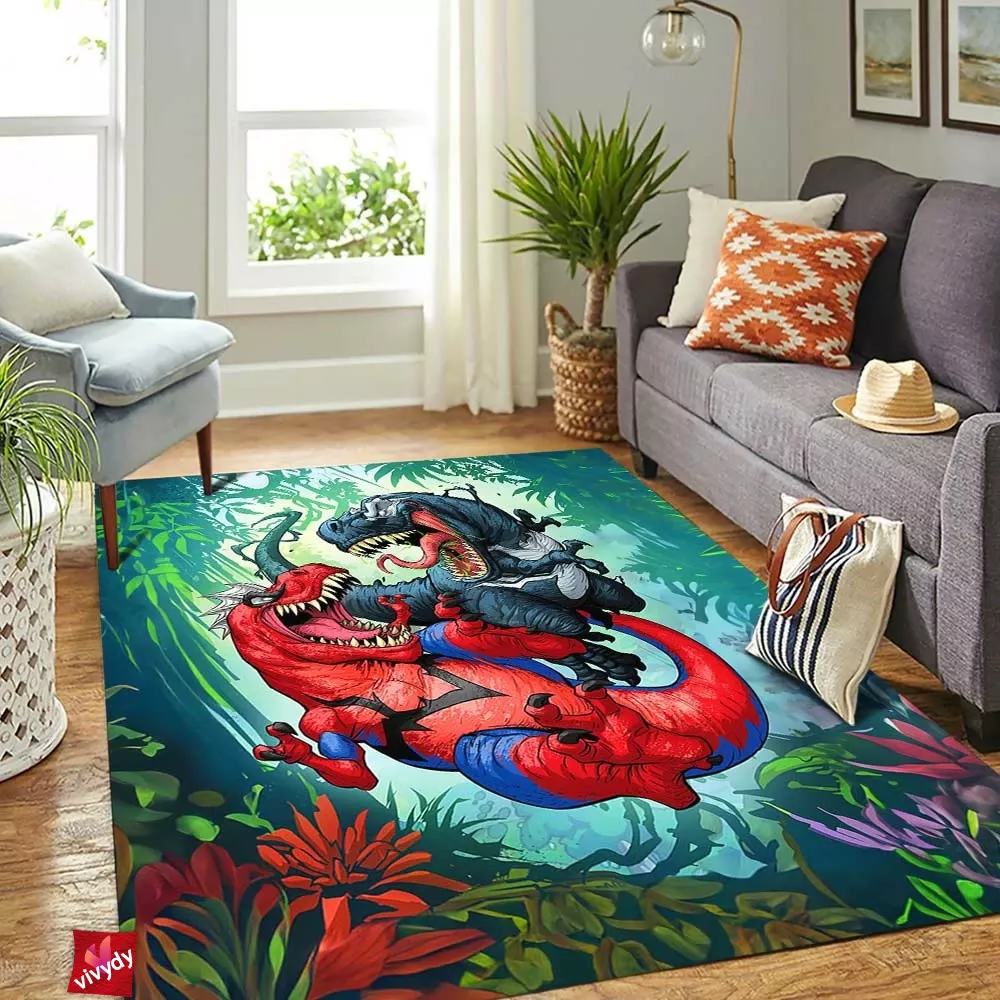 Dinosaur Venom Rectangle Rug