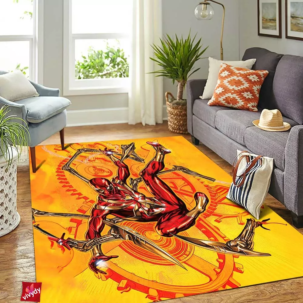 Iron Spider-Man Rectangle Rug