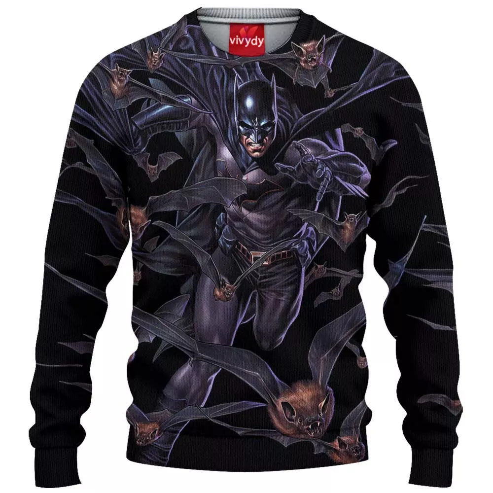 Batman Knitted Sweater