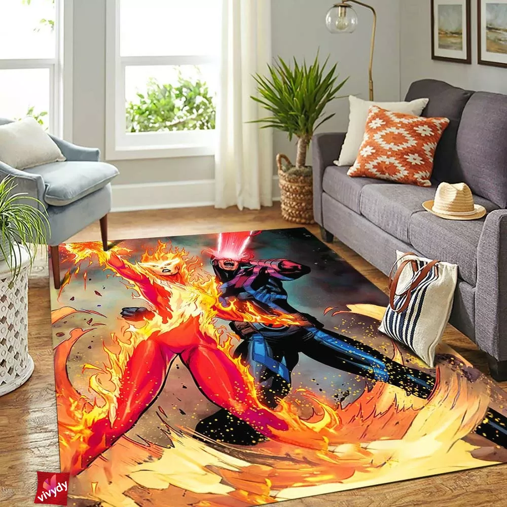 Cyclops Phoenix Rectangle Rug