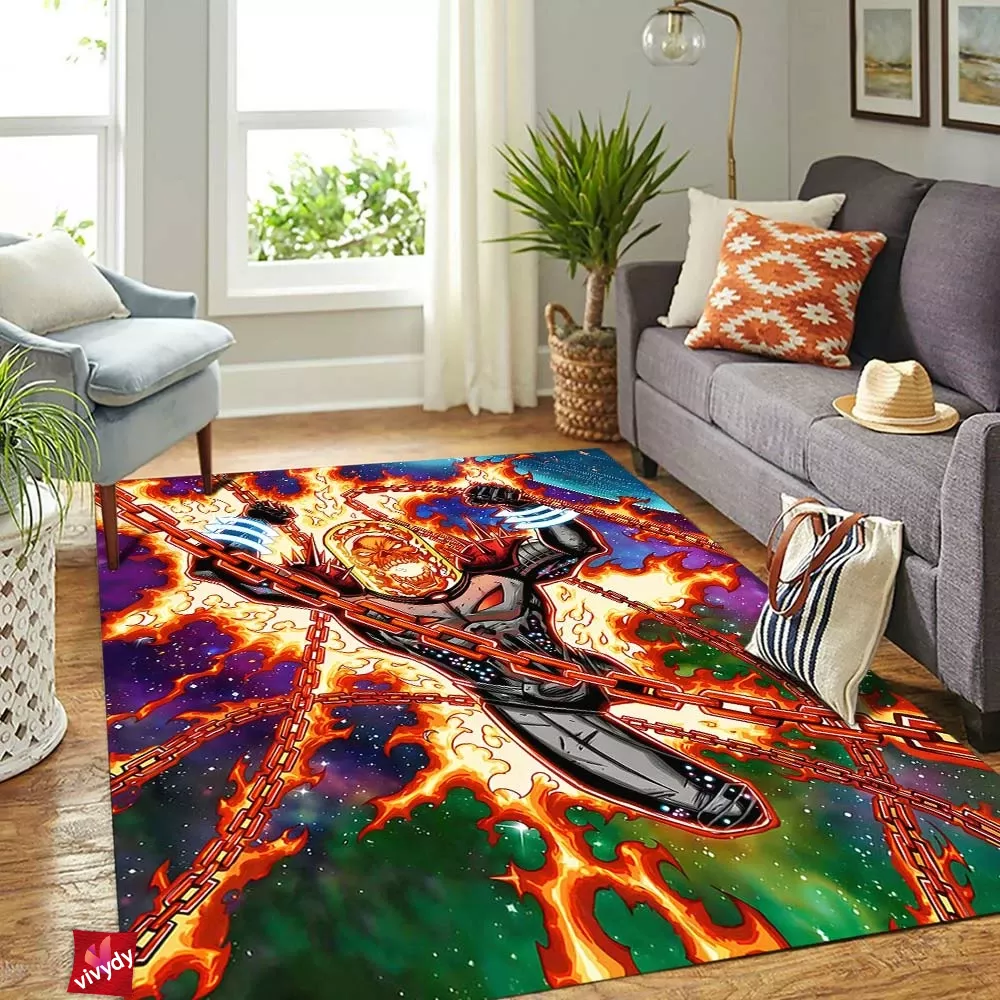 Cosmic Ghost Rider Rectangle Rug