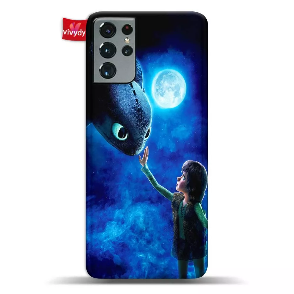 Meeting the Night Fury Phone Case Samsung