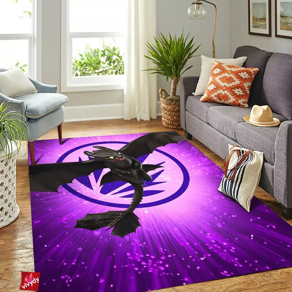 Night Fury Rectangle Rug