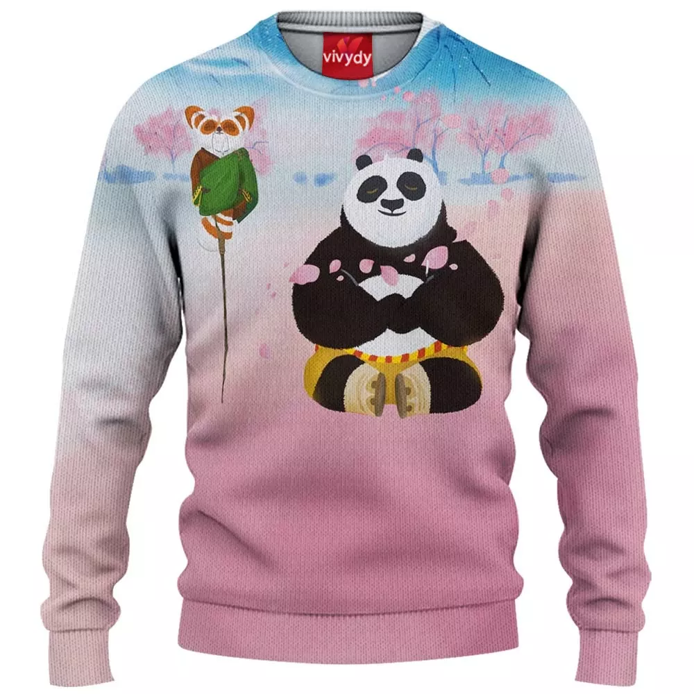 Kung Fu Pa Knitted Sweater