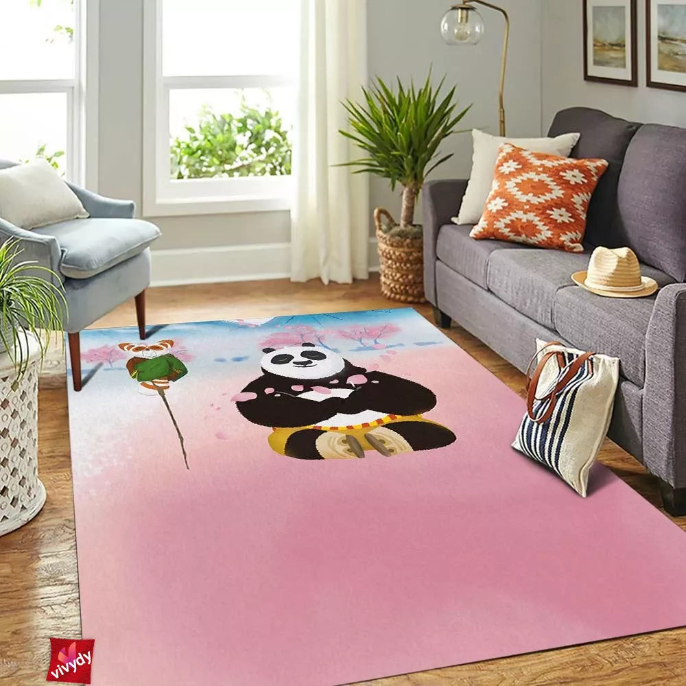 Kung Fu Pa Rectangle Rug