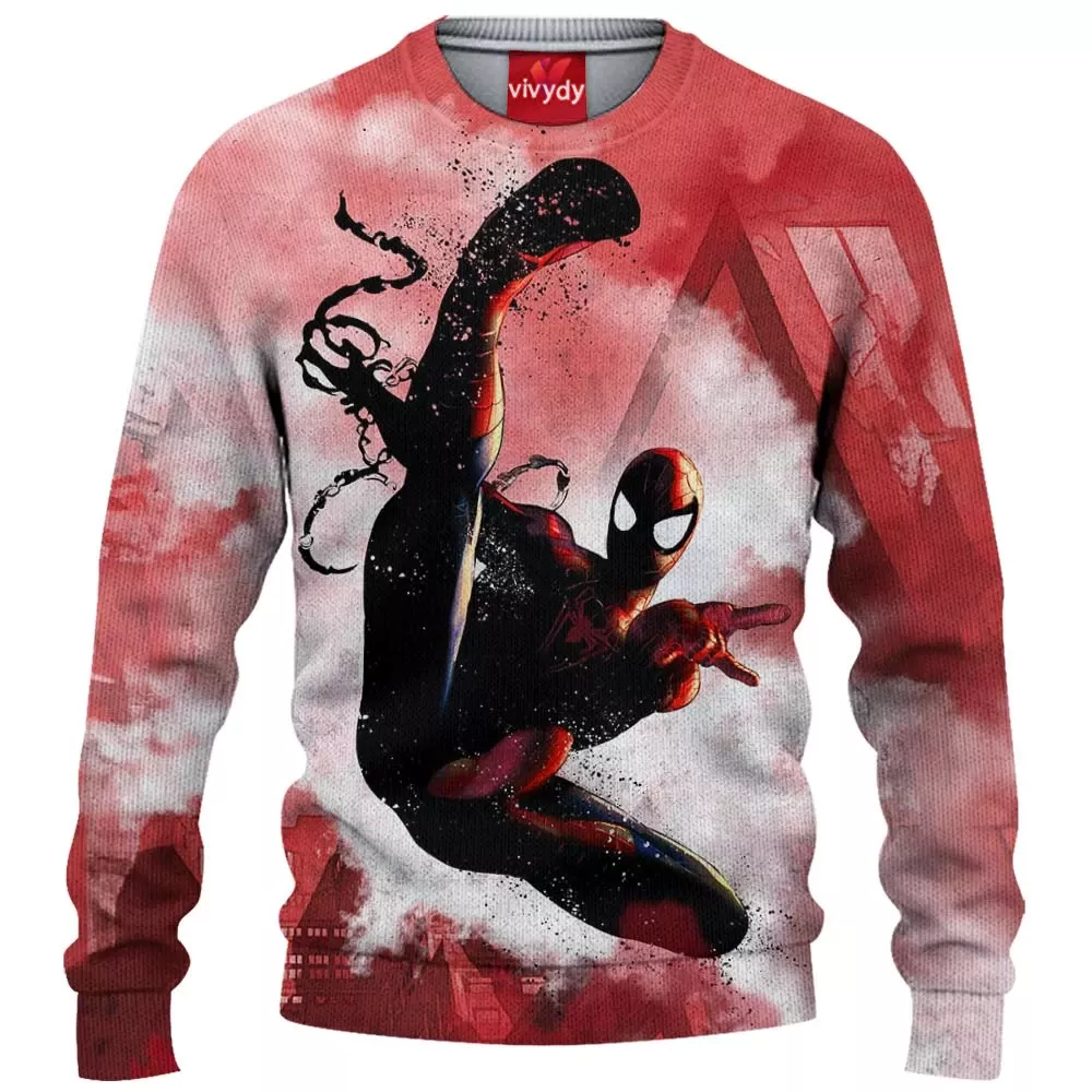 Spider-man Knitted Sweater