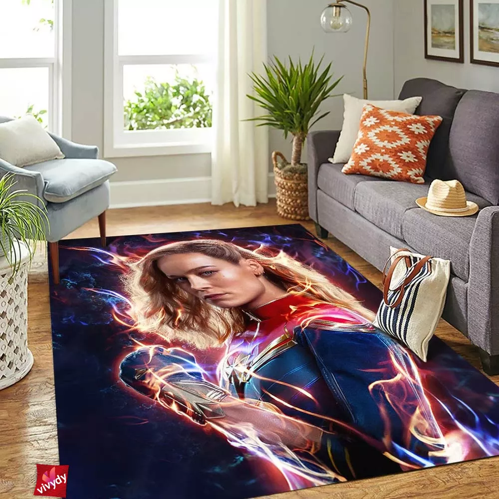 Captain Comic Rectangle Rug