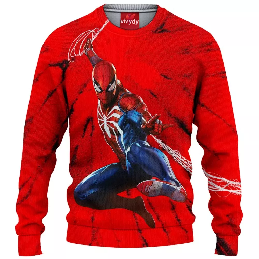 Spider-man Knitted Sweater