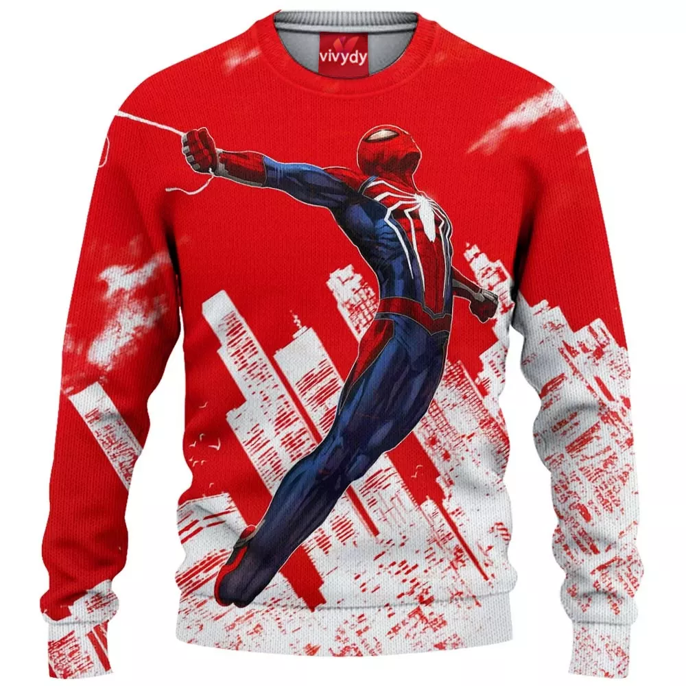 Spider-man Knitted Sweater