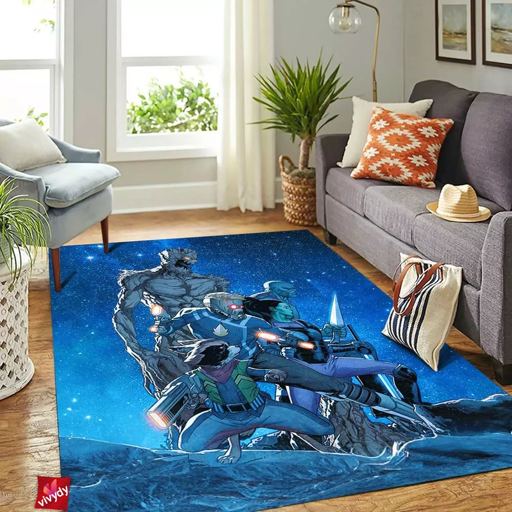 Guardians of the Galaxy Rectangle Rug