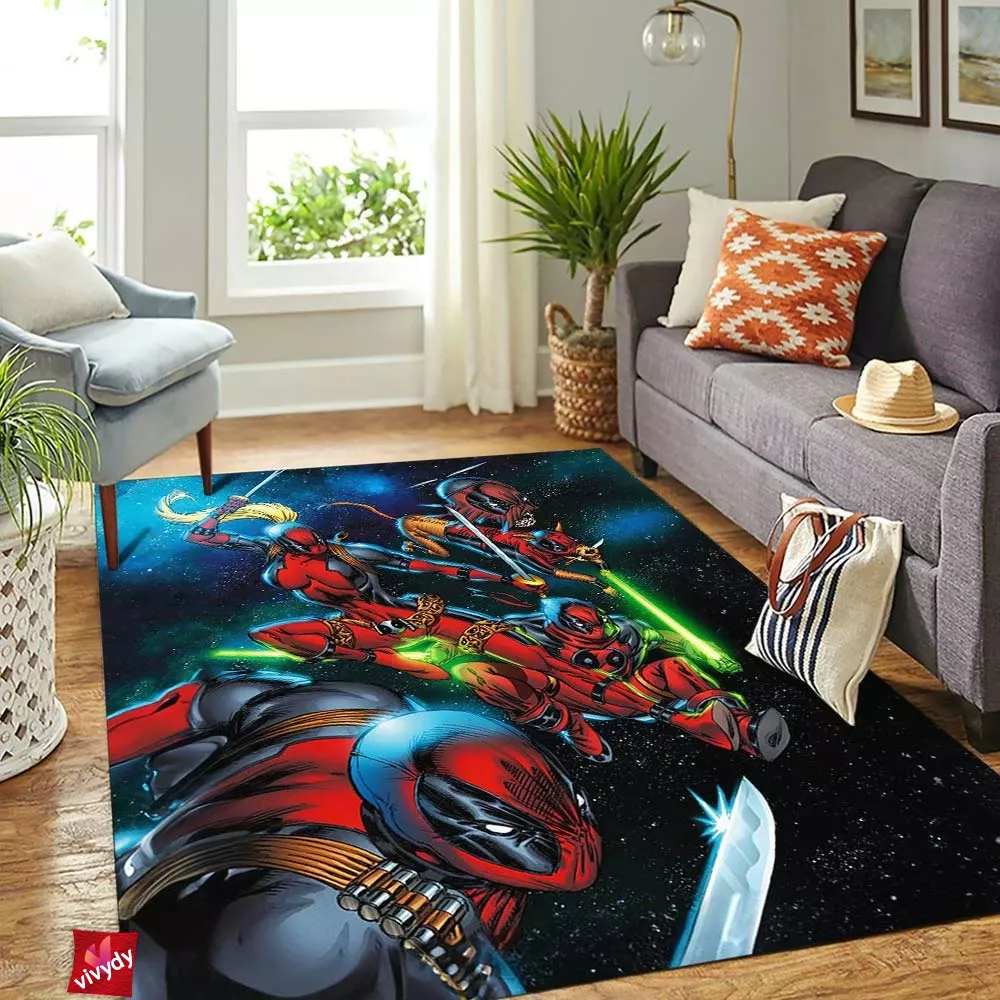 Deadpool Rectangle Rug