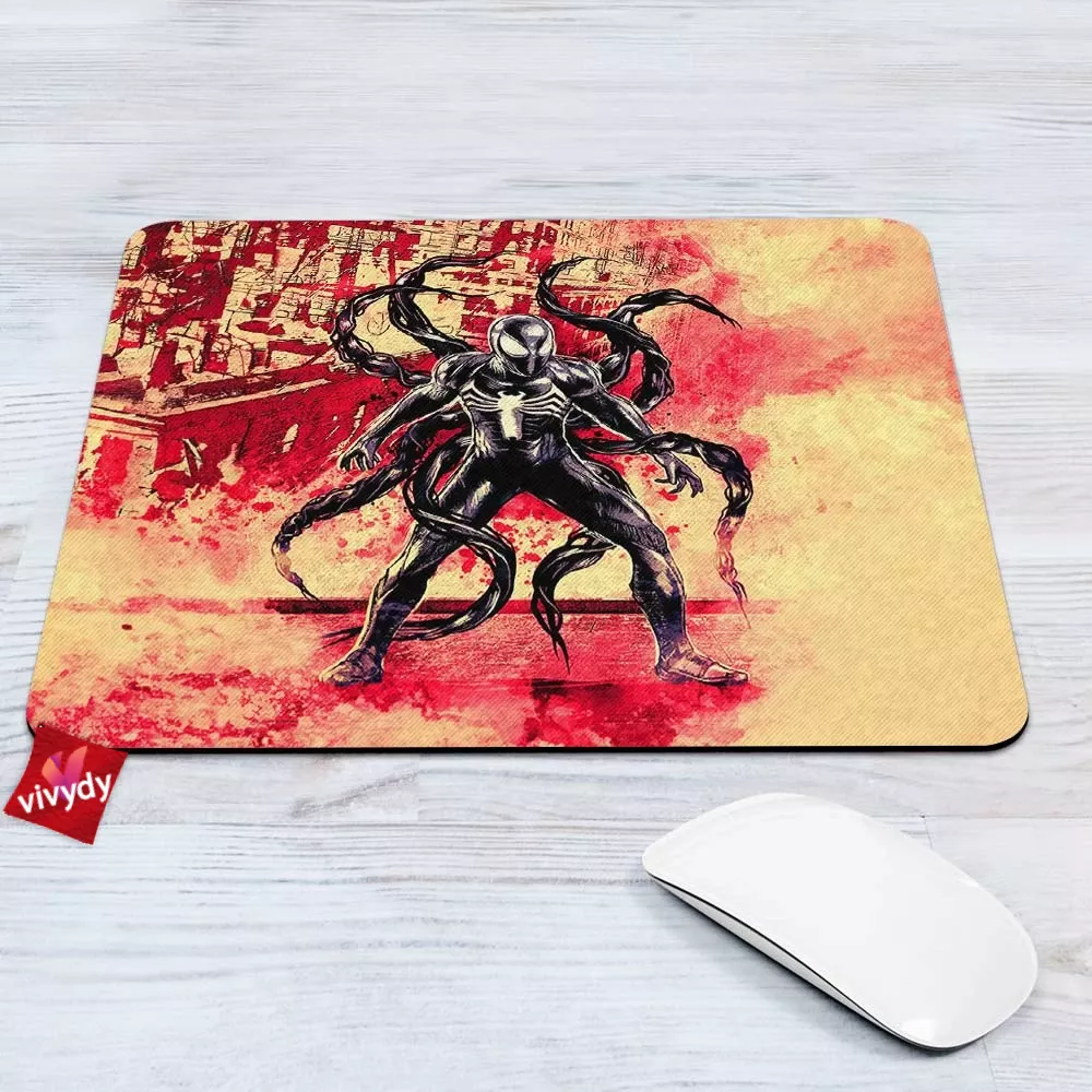 SpiderMan Black Suit Mouse Pad