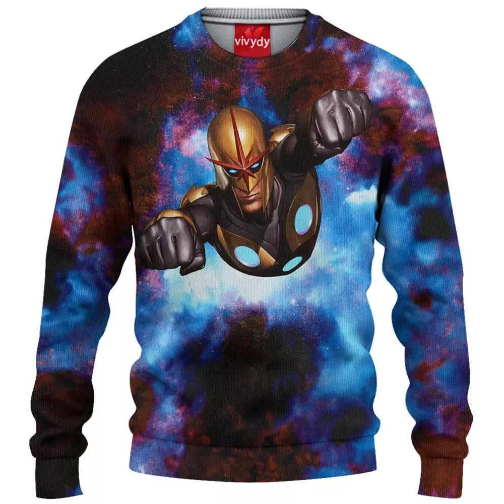 Nova Comic Knitted Sweater