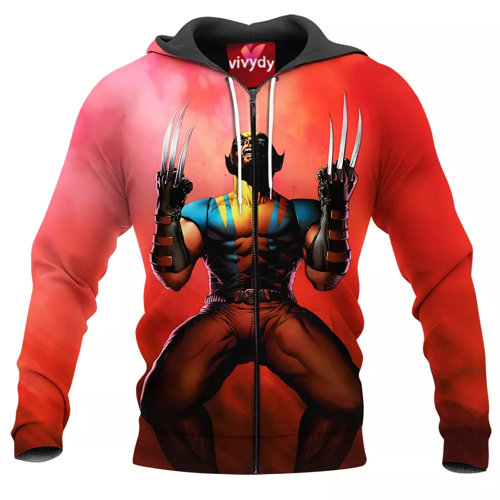 Wolverine Zip Hoodie